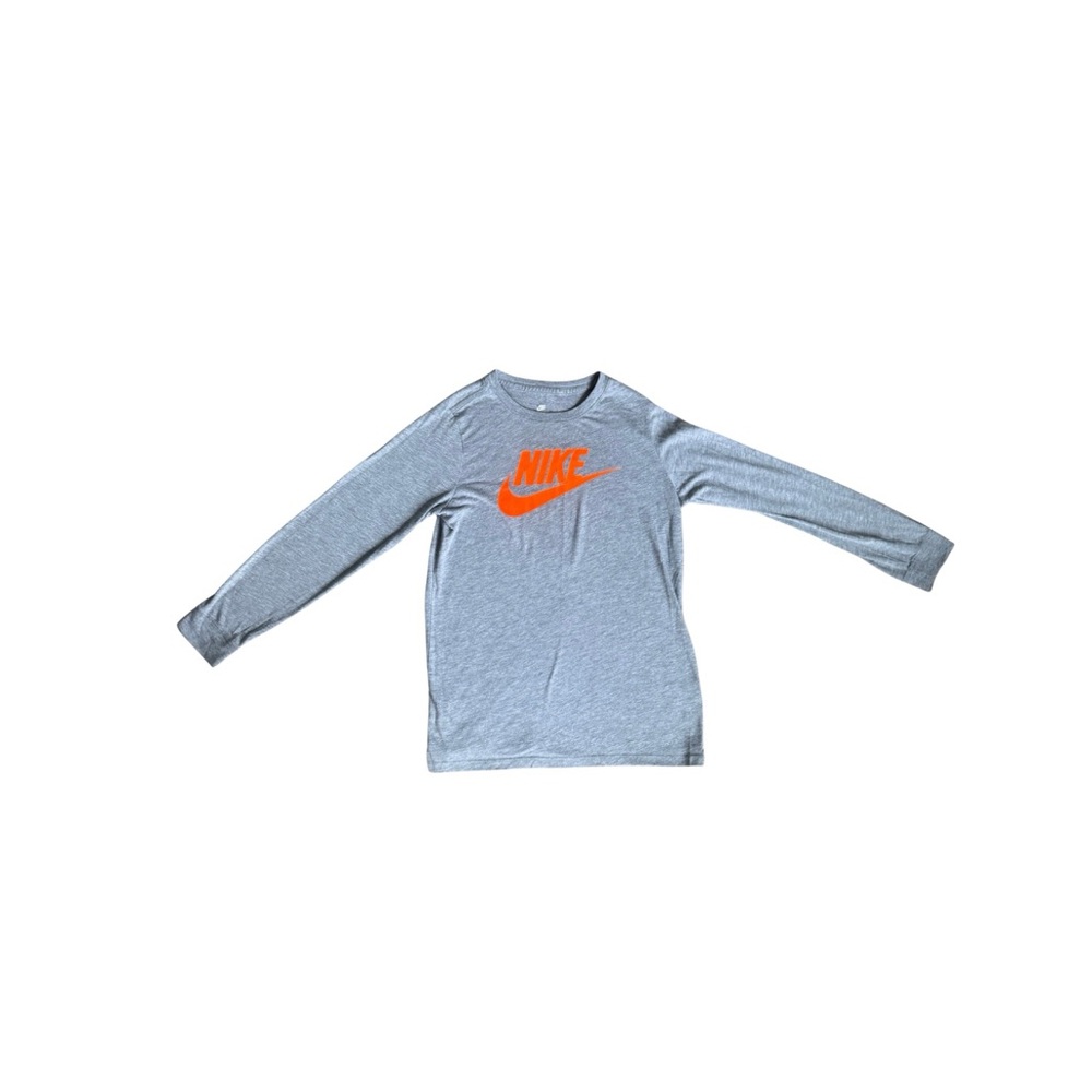 Nike Kids Gray Long Sleeve Shirt
